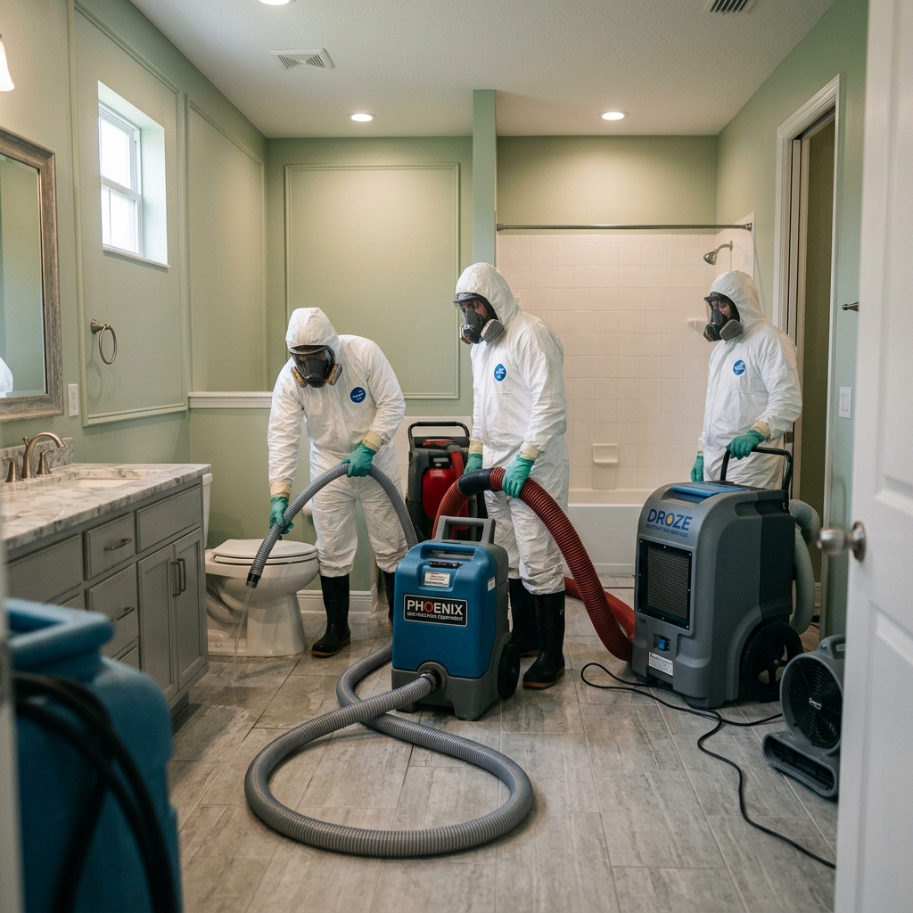 Sewage Backup Cleanup in Fort Myers FL